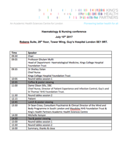 Haematology & Nursing conference