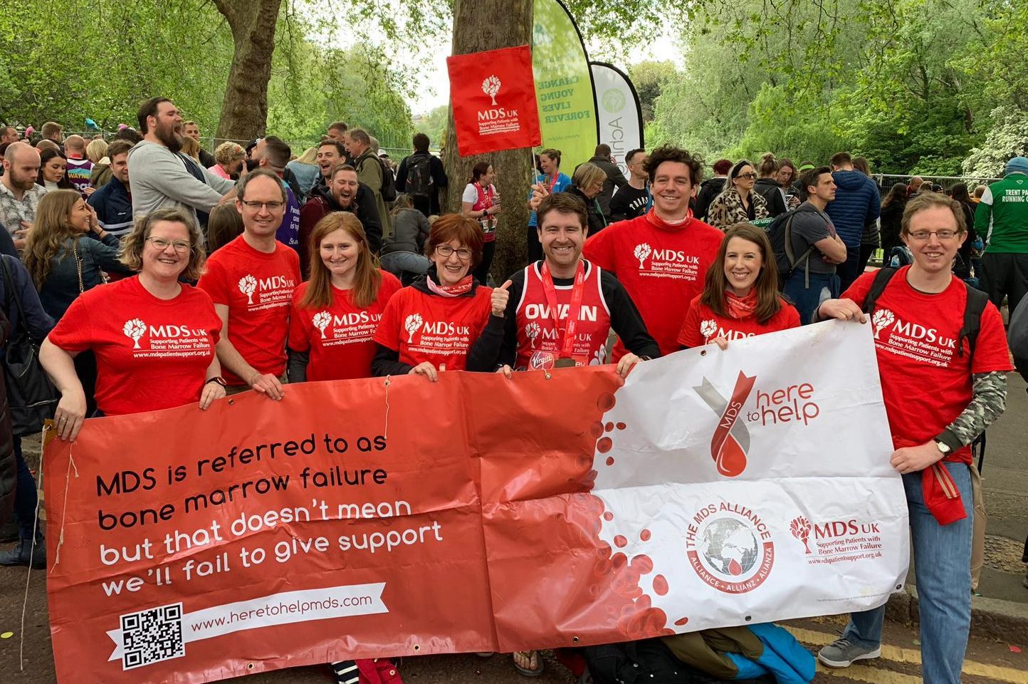 MDS UK grows its team to increase its support to patients MDS UK Patient Support Group