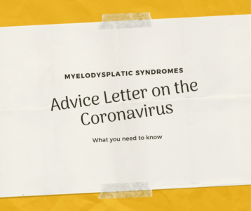 Letter to Members with Updated Advice on Covid-19 for MDS Patients