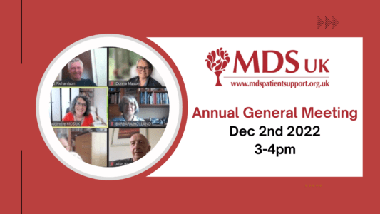 MDS UK AGM Dec 2nd 2022